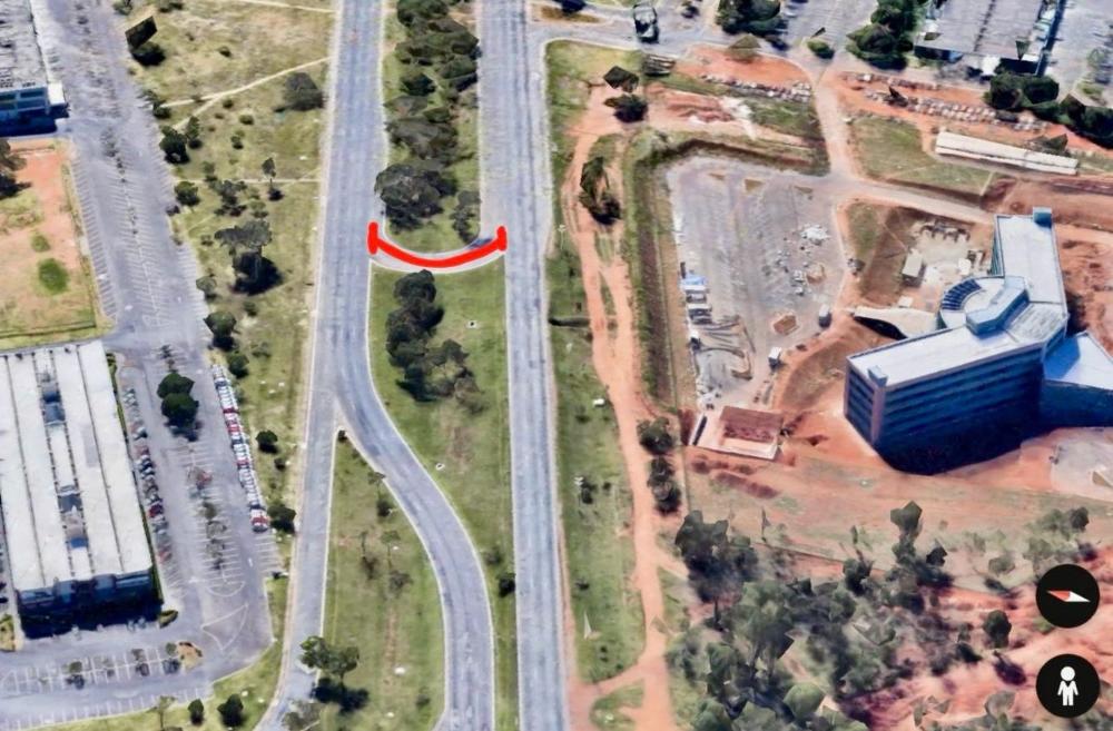 Capa da notícia: Retorno na Epig é fechado para construção de corredor exclusivo do BRT