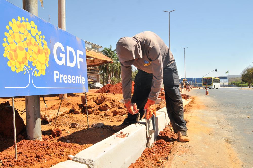Primeira etapa da reforma da W3 Norte vai implementar 42 mil metros quadrados de novas calçadas acessíveis